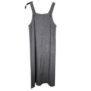 Furst Retro Striped Tank Midi PS Black Neutral Minimalist Lagenlook Preppy Chic